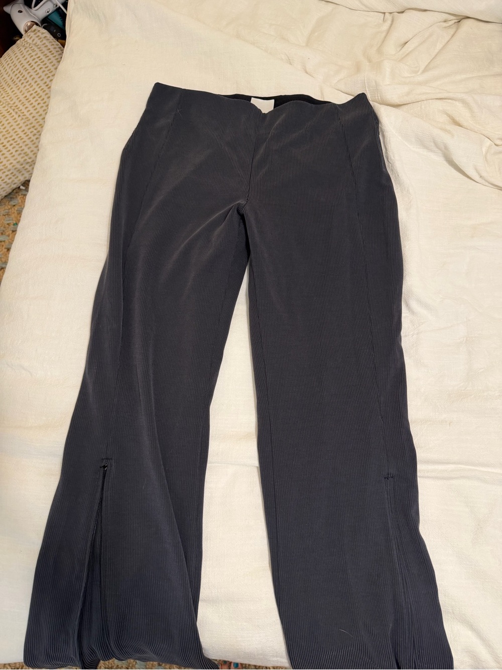 Women’s Lululemon Black Wide-Leg Pull-On Pants